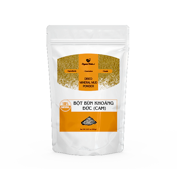 Bùn khoáng Đức (Cam) German mineral mud (Orange)